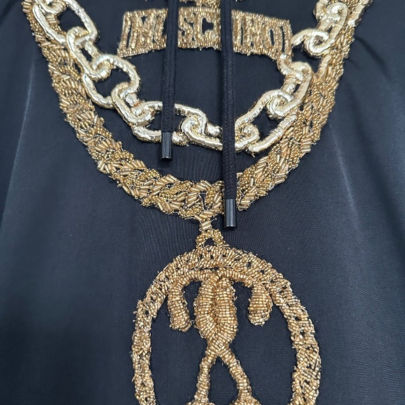 H&M X MOSCHINO HOODIE - Picture 2 of 5